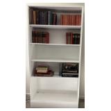 5 Shelf White Wood Book Case, Shelf Only #3