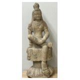 Vintage Concrete? Quan Yin Buddhist Statue