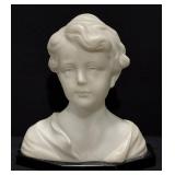 Fritz Kochendorfer Alabaster Sculpture, Child