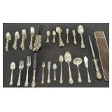 Alvin Sterling Chateau Rose Sterling Flatware