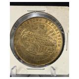 1907 Jamestown Expo Token Coin Fair Over View
