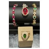 Camrose & Kross JBK Emerald Ring & Bracelet & More