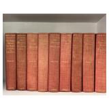 1896 Harper & Brothers Mark Twain 9 Books