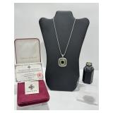 Camrose & Kross Jacqueline Kennedy Emerald Pendant