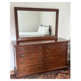 Fine Mahogany? Chippendale Style Dresser & Mirror