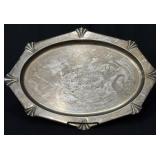 Sterling Golf Trophy Tray, New Orleans 1937