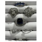 Vintage Avon Elizabeth Taylor Costume Rings & More