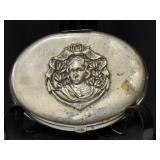 1893 Columbian Expo Oval Snuff Box, C. Columbus