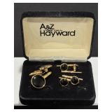Vintage A&Z Hayward Shirt Buttons & Cufflinks