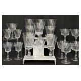 Vintage Fostoria Dolly Madison Sherbert Glasses