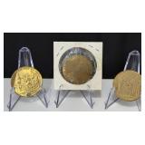 1939 NY Worlds Fair Commemorative Medal Coins