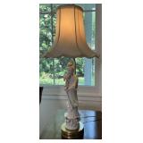 Japanese Blanc de Chine Guanyin Lamp, Seyei