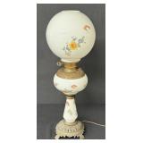 Vintage Hand Painted Gone With The Wind Lamp