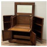 Brass Woods Handcrafted Rosewood Dry Bar