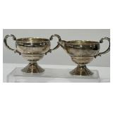Lady Atkins Co. Sterling Weighted Sugar & Creamer