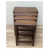 Brass Woods Co Handcrafted Nesting Tables