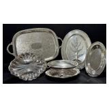 Fine English,Poole,Sheffield Plated Serving Pieces