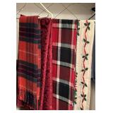 Vintage Christmas Tablecloths, Table Linens