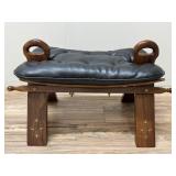 Handcrafted Himalayan Rosewood Camel Stool