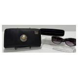 Vintage Versace Medusa Leather Wallet, Sunglasses