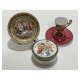 Vintage Victoria Austria Teacup, Vienna Style
