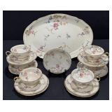 Castleton Sunnyvalse Oval Platter, Teacups & More