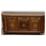 Brass Woods Co Handcrafted Rosewood Sideboard