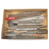 Box of Flat & Round Files