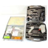 Porter Cable Air Nail Gun & Case w/Nails