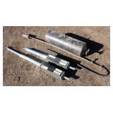 (2) Gate Openers, Weed Burner & Air Tank