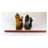 (2) Hydraulic Bottle Jacks