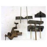 (2) Vises & (2) Saw Parts