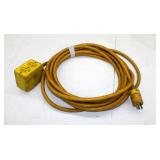 110-Volt Extension Cord w/Double Receptacle