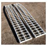 (2) Aluminum Auto Ramps
