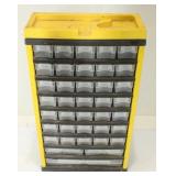 Plastic Hardware Cabinet w/Contents