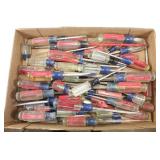 Box of Craftsman Screwdrivers