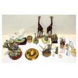 Misc Knick Knacks, Figurines, Glass Pcs, Ect