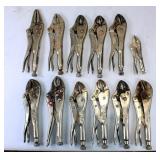 (12) Vise Grip Pliers