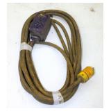 110-Volt Extension Cord w/Double Receptacle