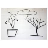 (3) HMD Hand Forged Art Pieces