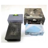 (4) Misc Storage Boxes