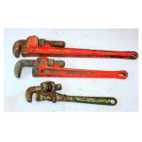(3) Pipe Wrenches