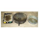 (3) Oil Drain Pans
