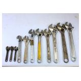 (11) Adjustable Wrenches