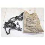 Set of Tire Chains w/Bag, New