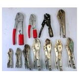 (11) Vise Grip Pliers
