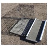 Pet Crate and Pet Ramp