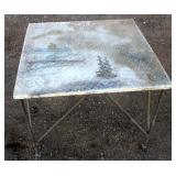 Metal Shop Table