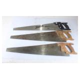 (3) Hand Saws