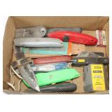 Box of Utility Knives & Blades